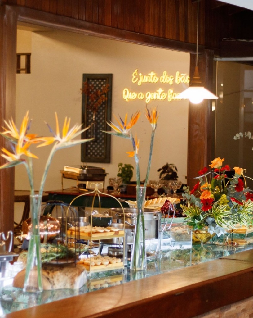 Detalhe do Buffet
